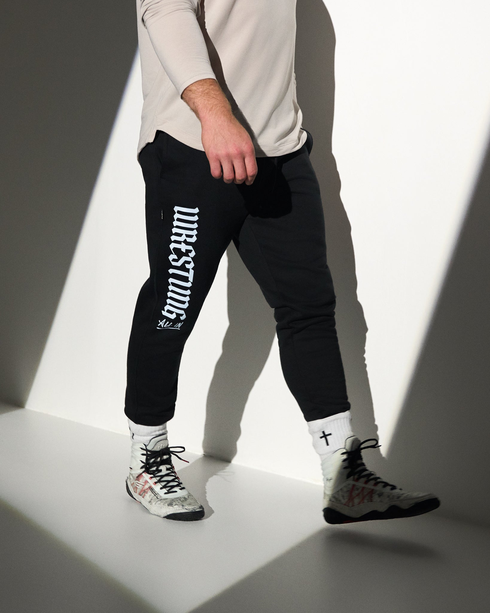 RUDIS Men's Gothic Wrestling Titan Heavyweight Jogger