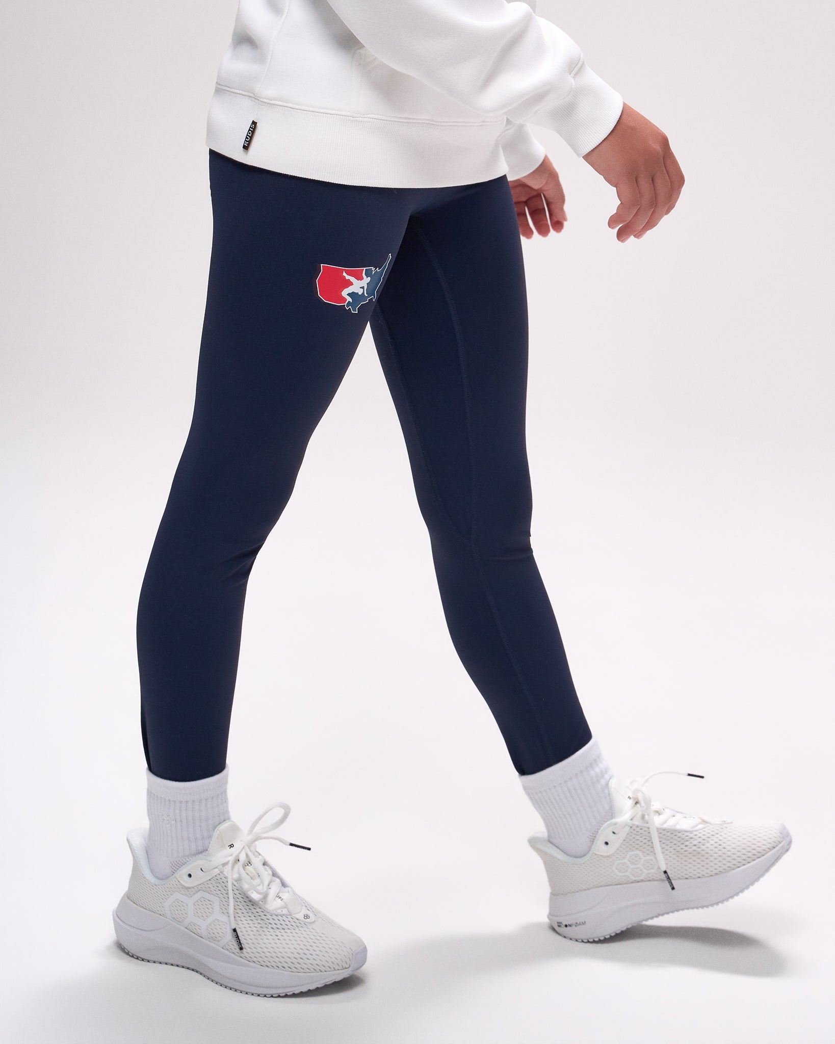 RUDIS USA Wrestling Girl's 7/8 Legging
