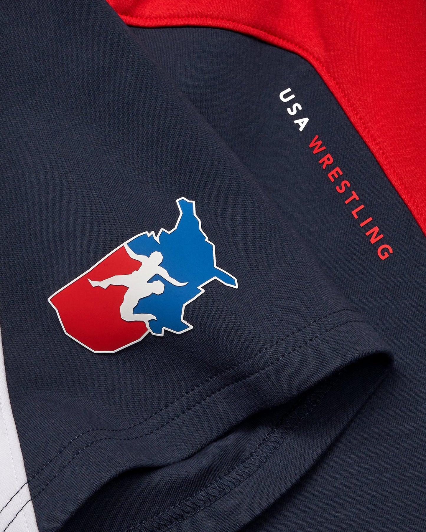 RUDIS Men's USA Wrestling Colorblock Shorts - Official Gear