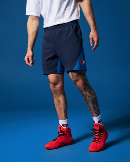 RUDIS Men's USA Wrestling Colorblock Shorts - Official Gear