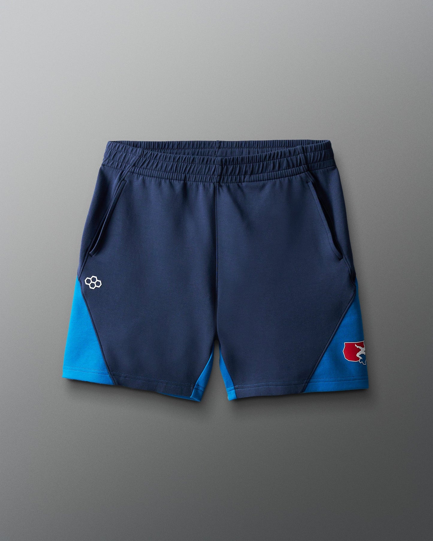RUDIS Men's USA Wrestling Colorblock Shorts - Official Gear