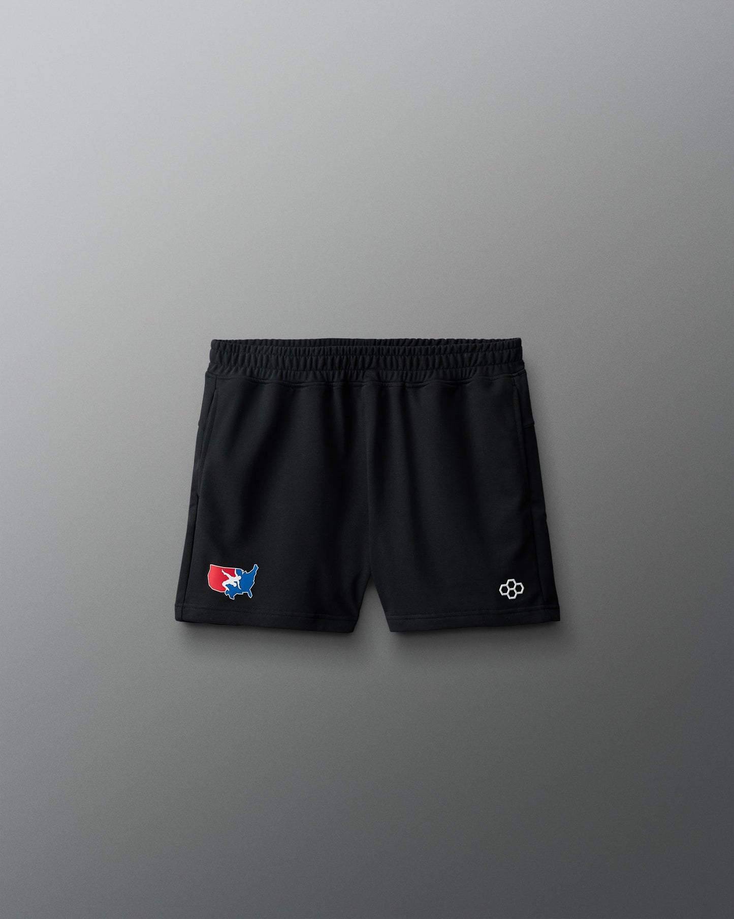 RUDIS USA Wrestling Luxe Terry 5" Youth Shorts