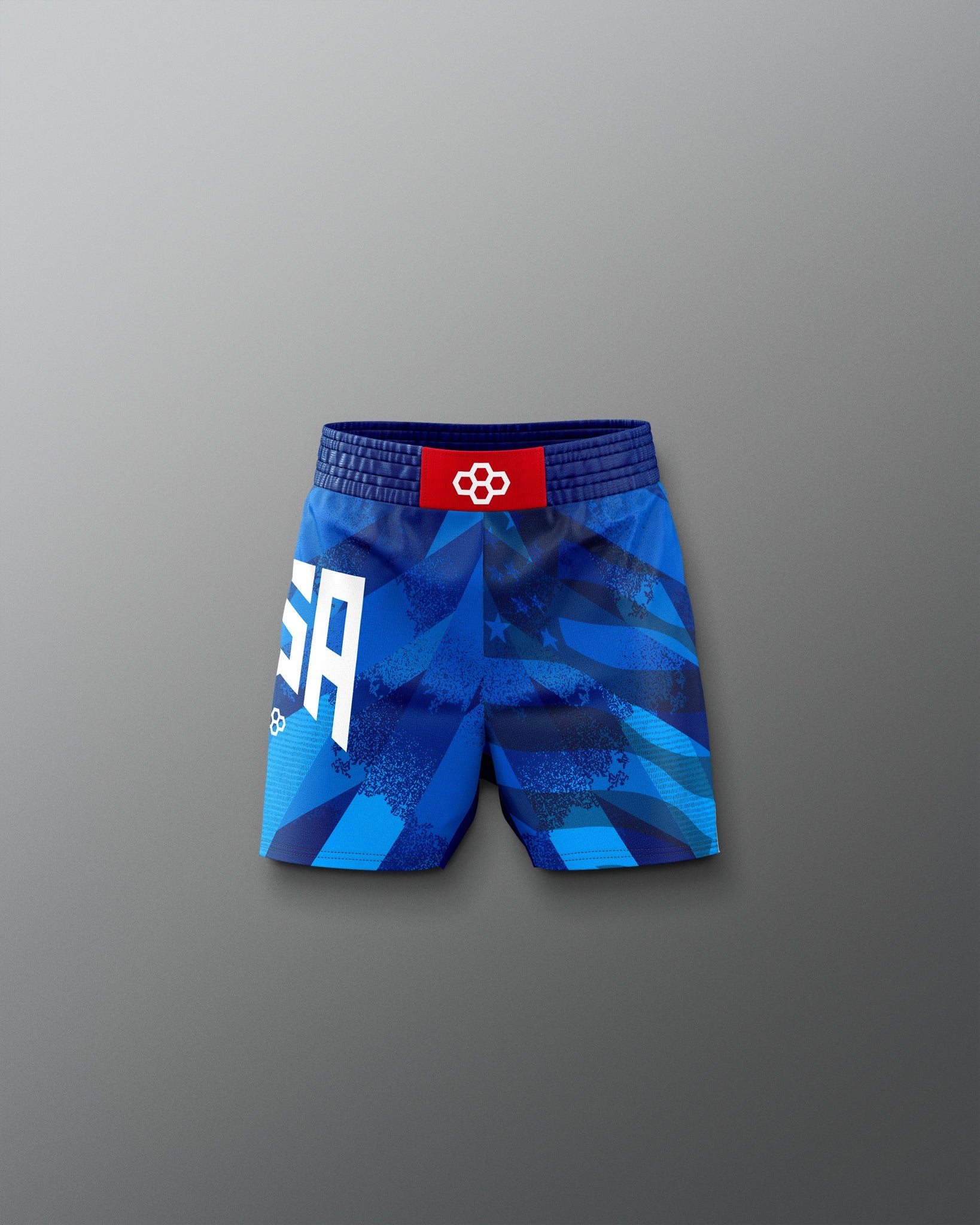 RUDIS USA Wrestling Grit Icon Youth Sublimated Shorts