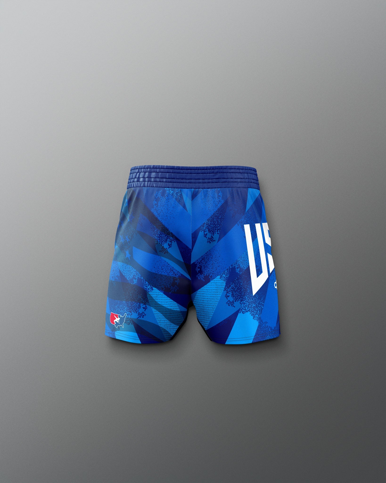 RUDIS USA Wrestling Grit Icon Youth Sublimated Shorts