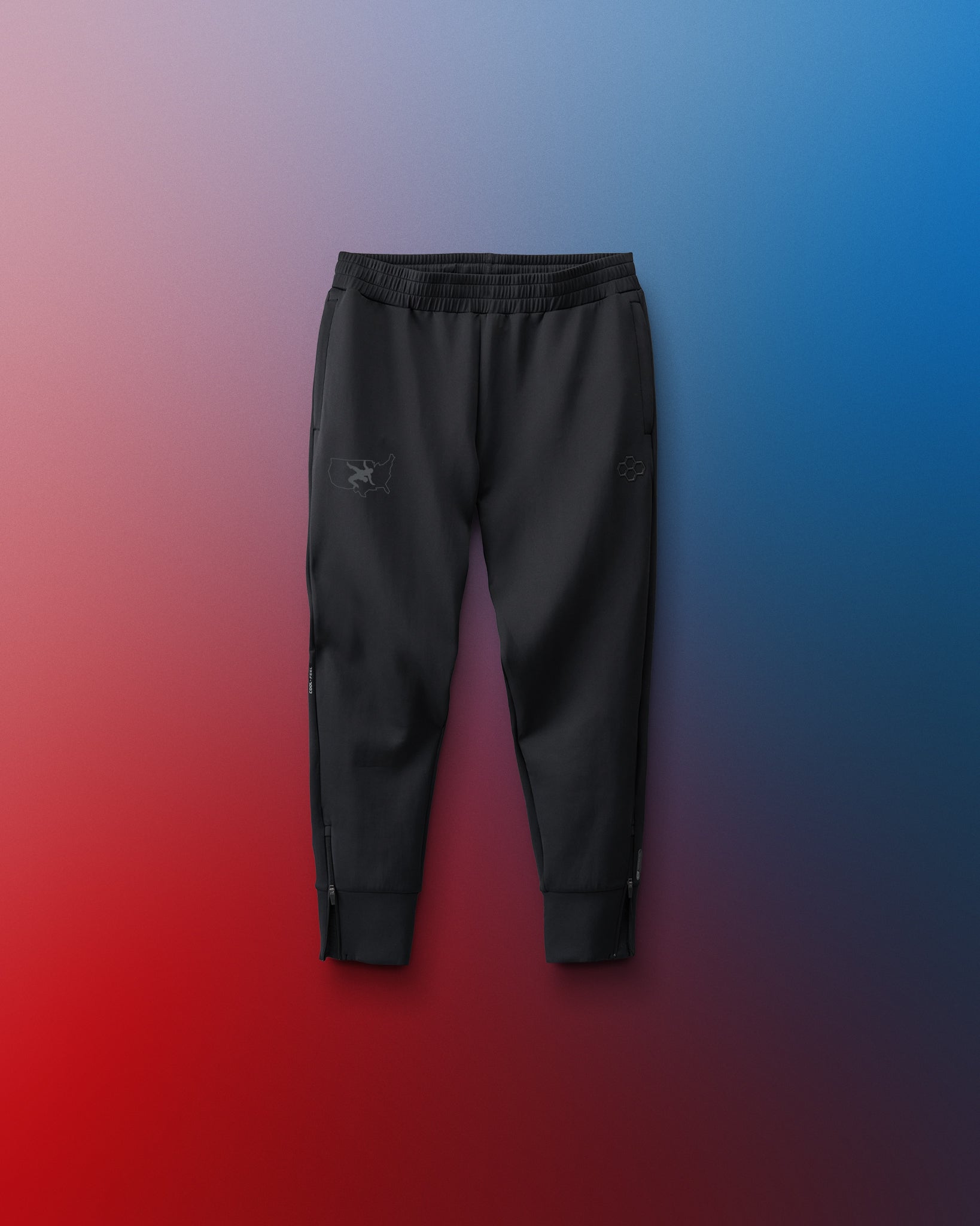 RUDIS USA Wrestling Logo COOL-FEEL Youth Joggers