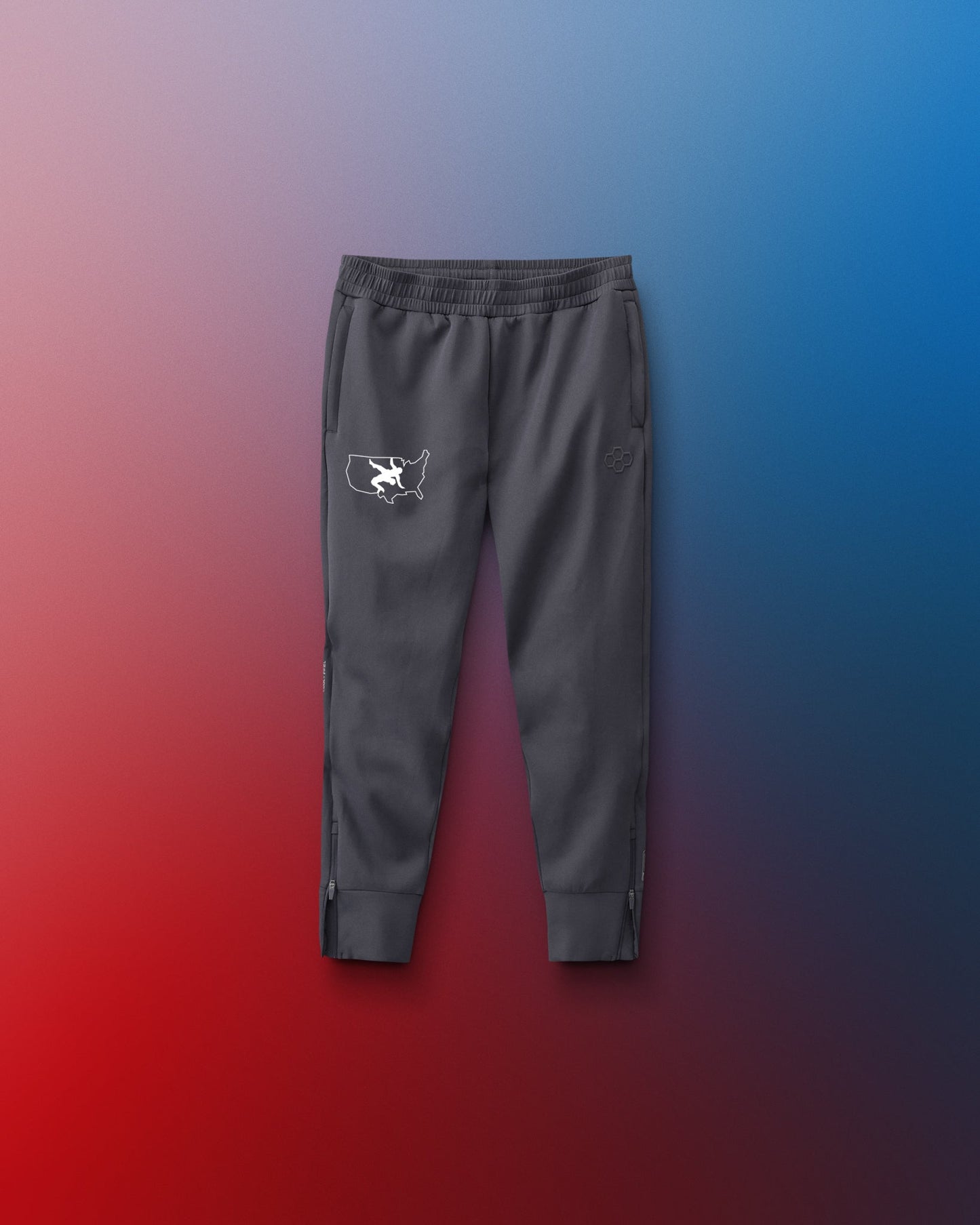 RUDIS USA Wrestling Logo COOL-FEEL Youth Joggers