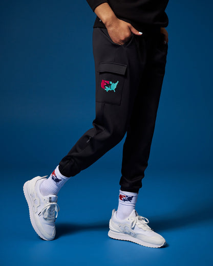 RUDIS USA Wrestling Official Logo COOL-FEEL Women's Joggers