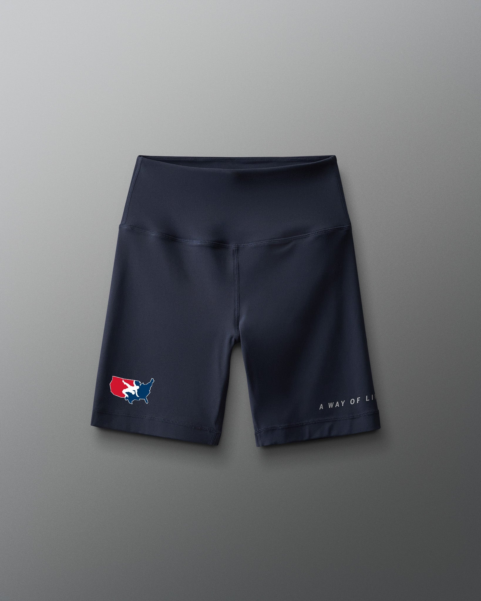 RUDIS USA Wrestling Women's Biker Shorts - Officially Licensed Gear