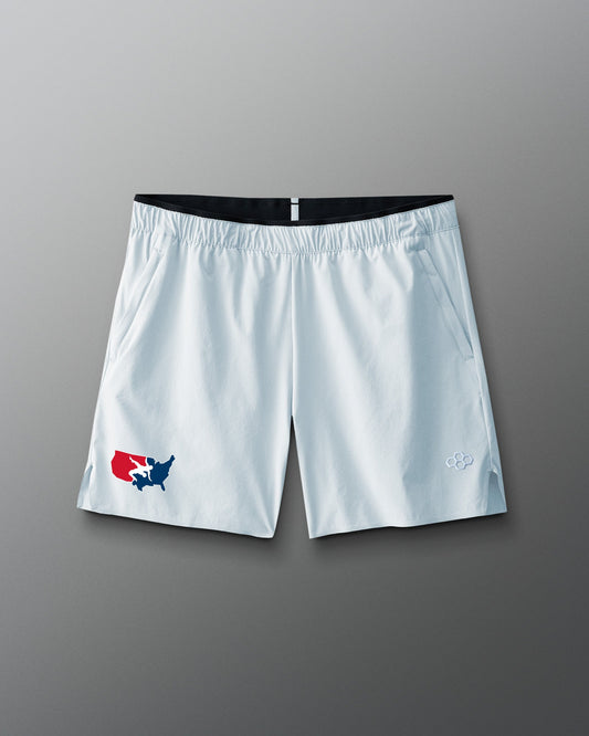 RUDIS USA Wrestling Logo Performance Short