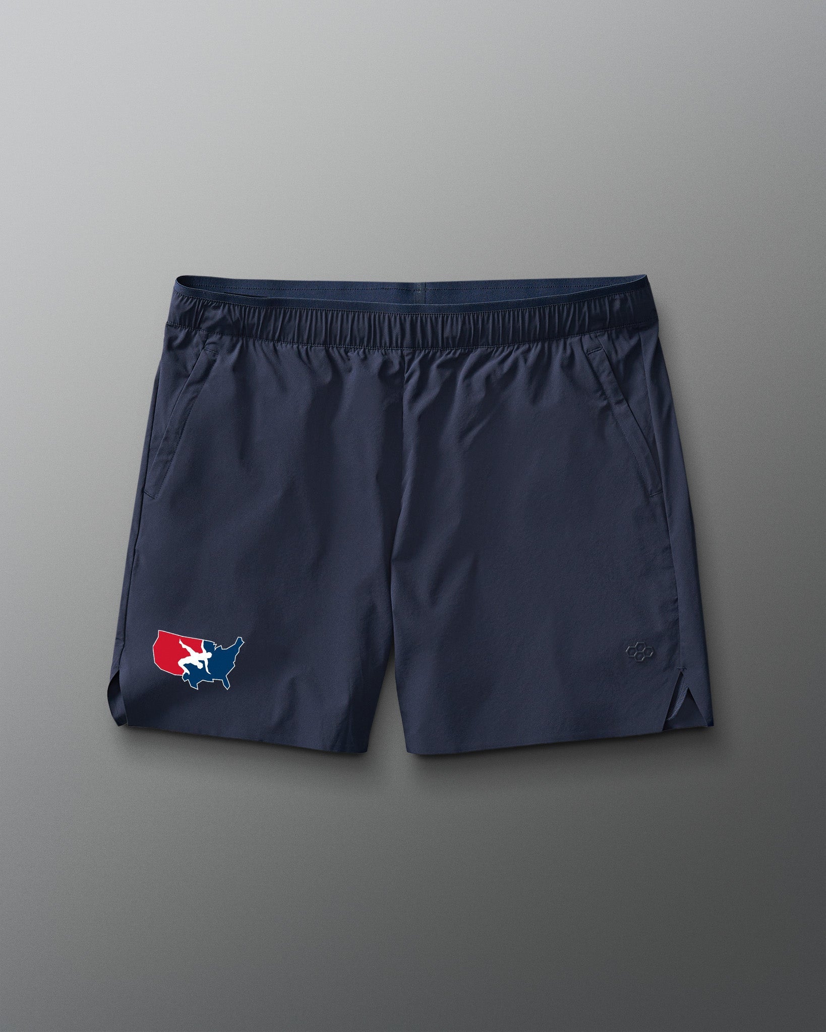 RUDIS USA Wrestling Logo Performance Short