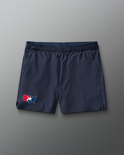RUDIS USA Wrestling Logo Performance Short