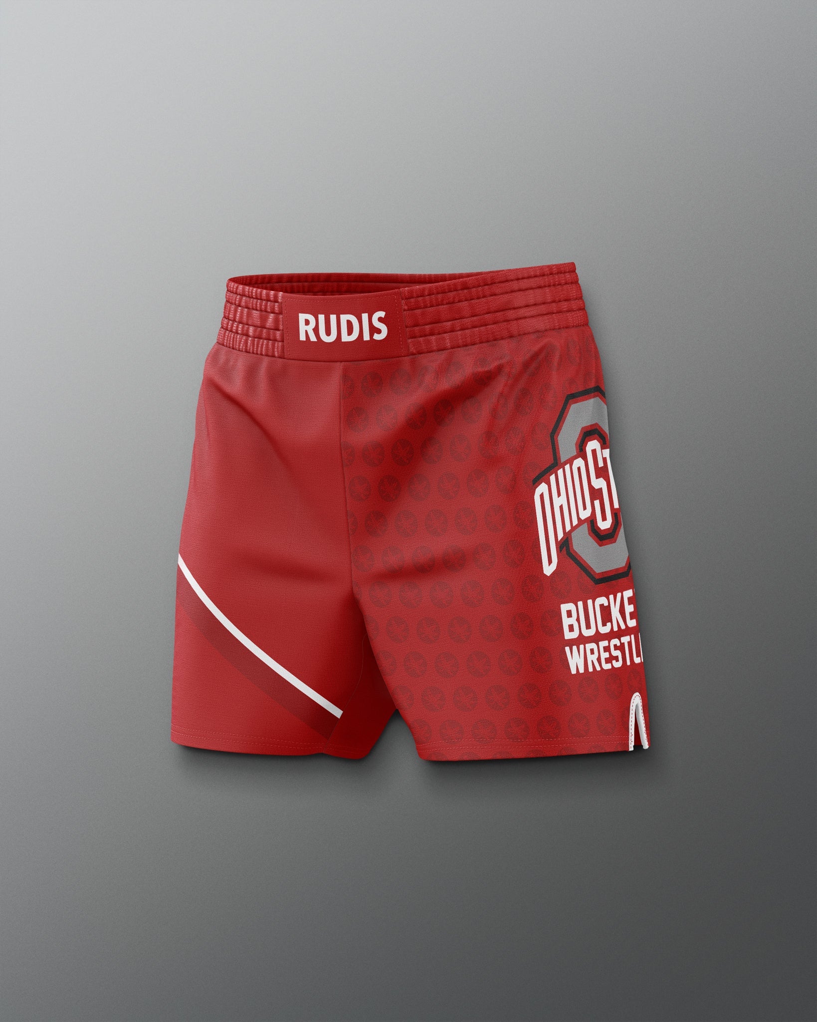 RUDIS Men's Ohio State Sublimated Shorts - Conquer the Mat