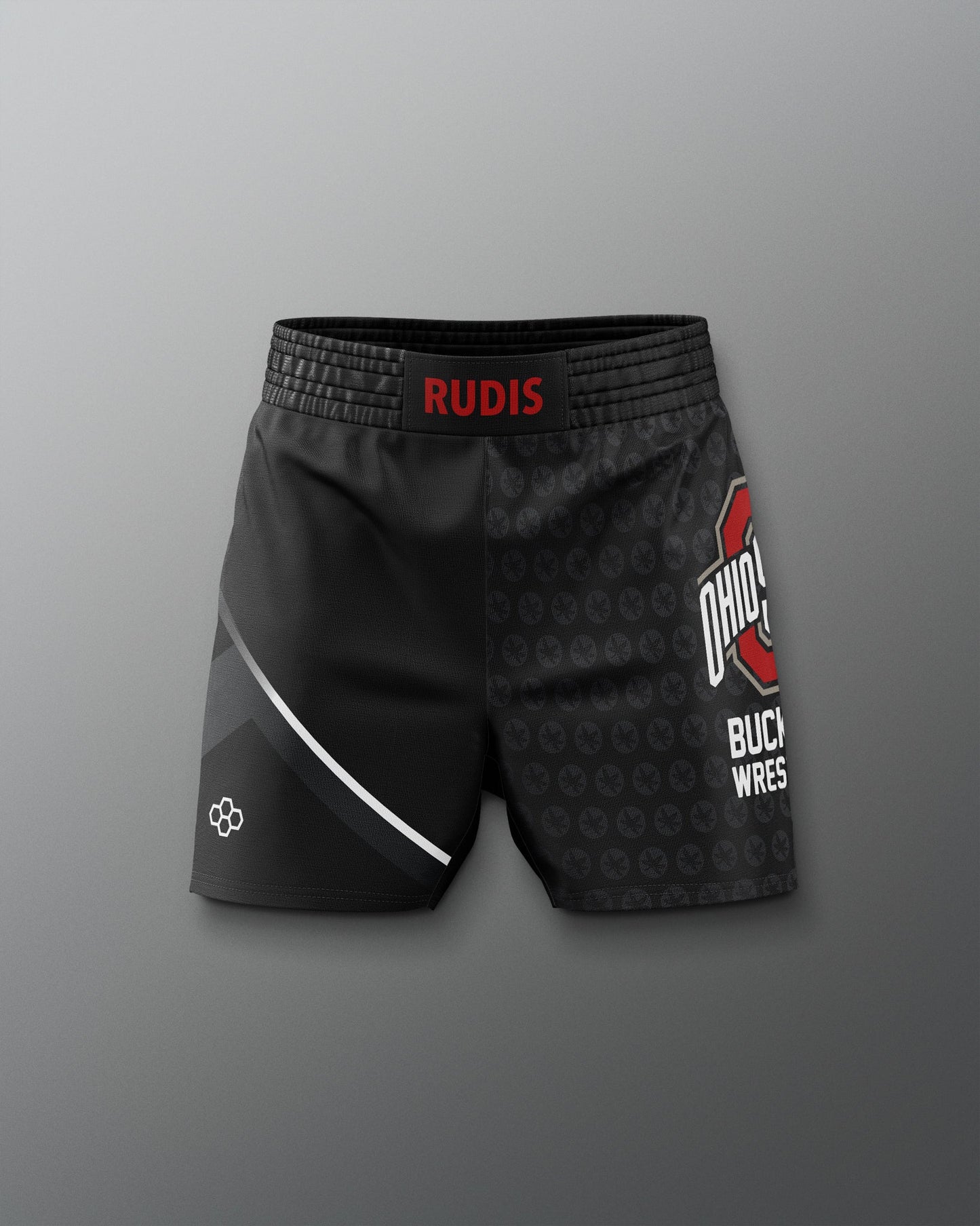 RUDIS Men's Ohio State Sublimated Shorts - Conquer the Mat
