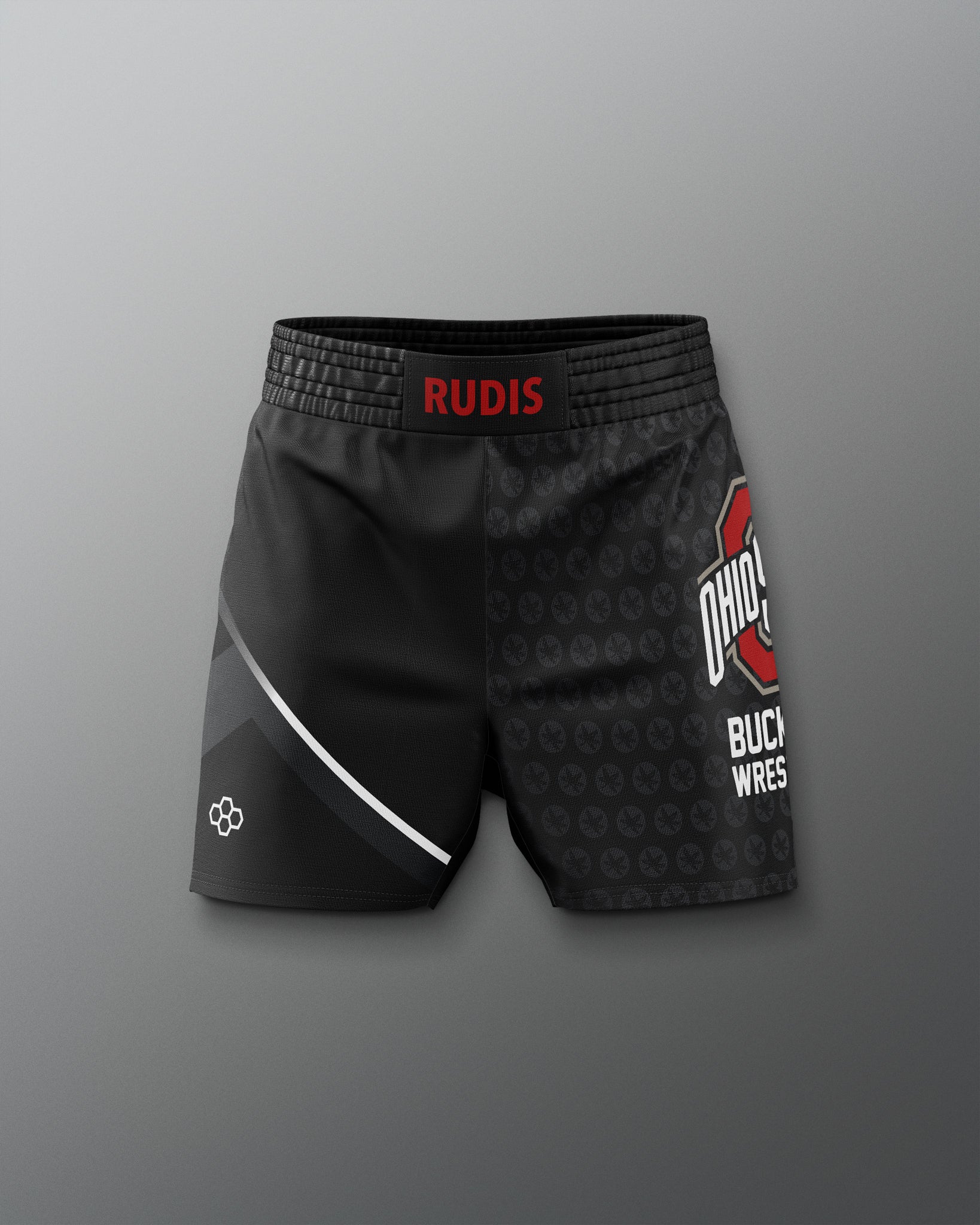 RUDIS Men's Ohio State Sublimated Shorts - Conquer the Mat