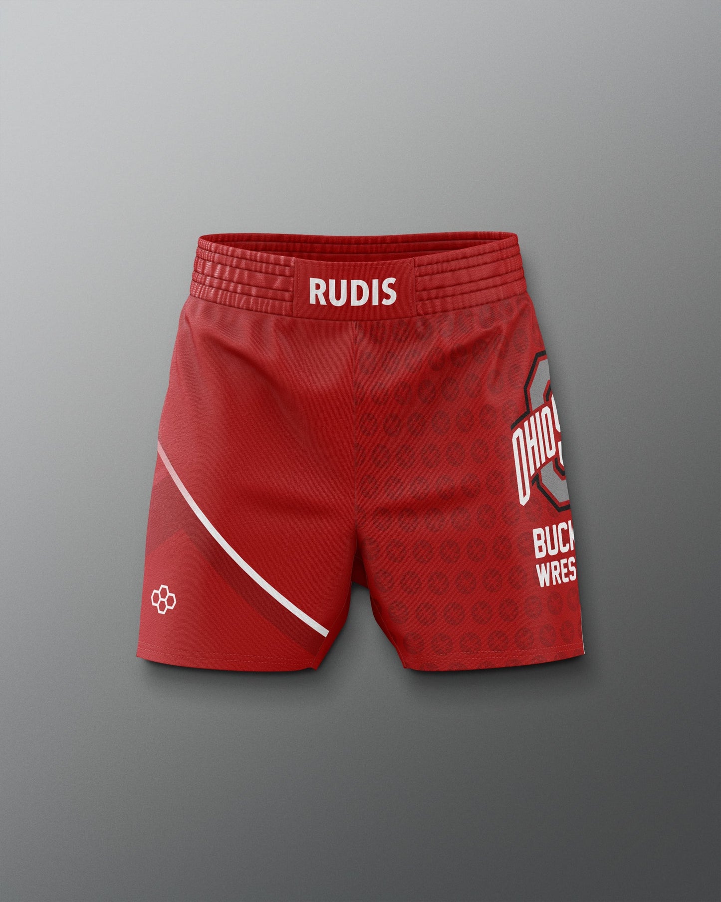 RUDIS Men's Ohio State Sublimated Shorts - Conquer the Mat