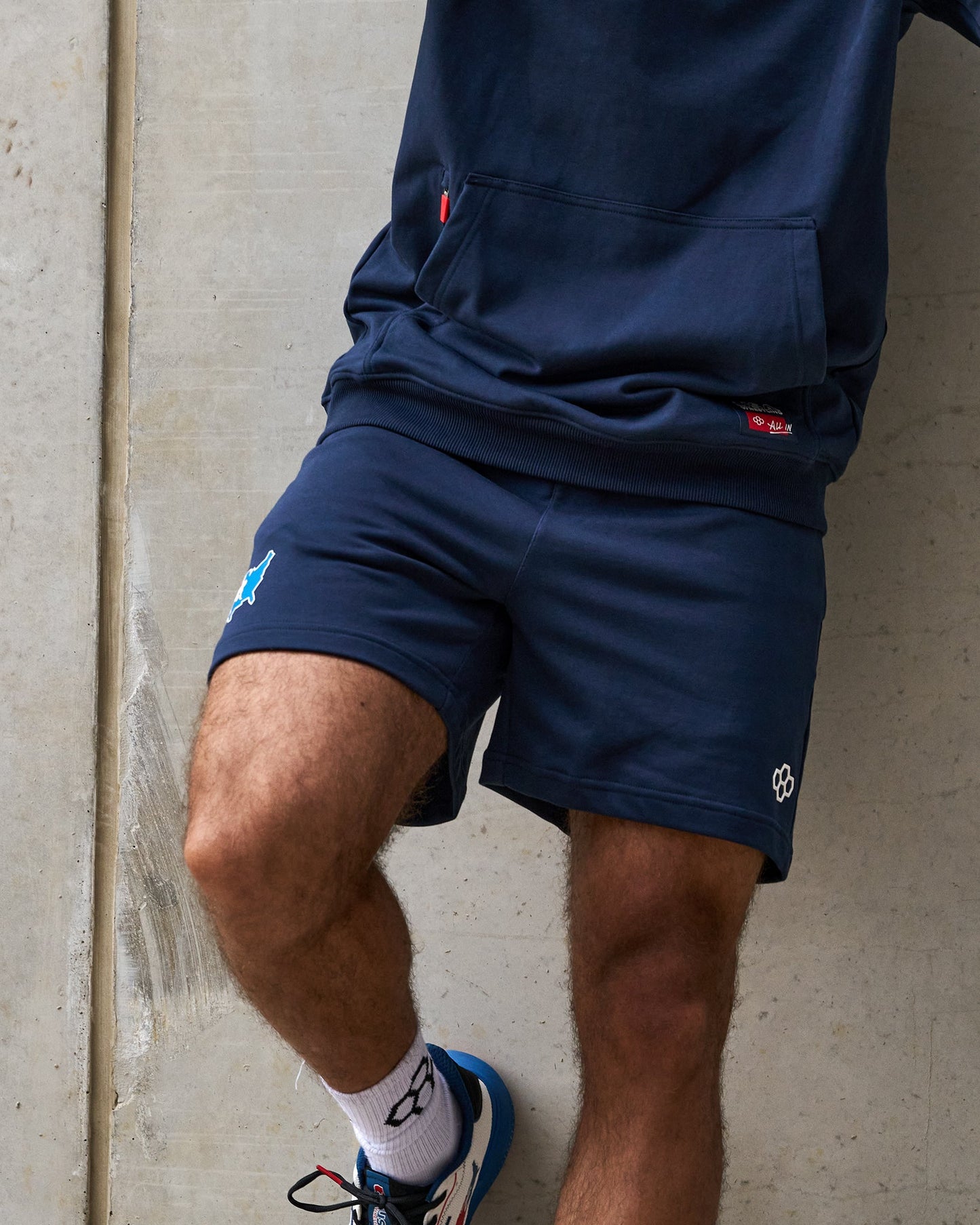 RUDIS USA Wrestling Luxe Terry 5" Shorts