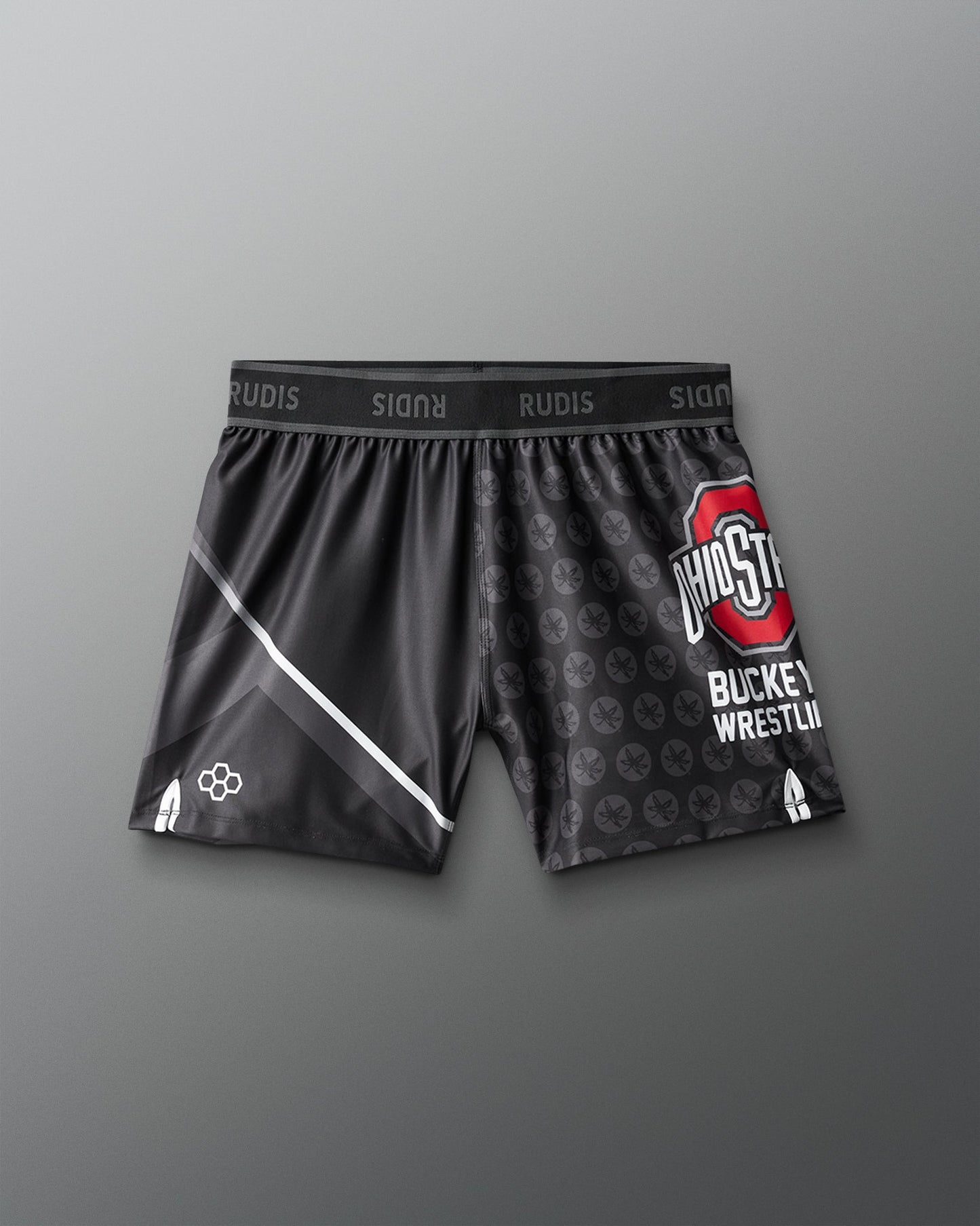 RUDIS Ohio State Women's Sublimated Shorts - Dominate the Mat