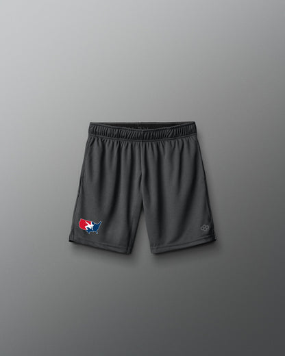 RUDIS USA Wrestling 6" Youth Mesh Shorts - Official Gear