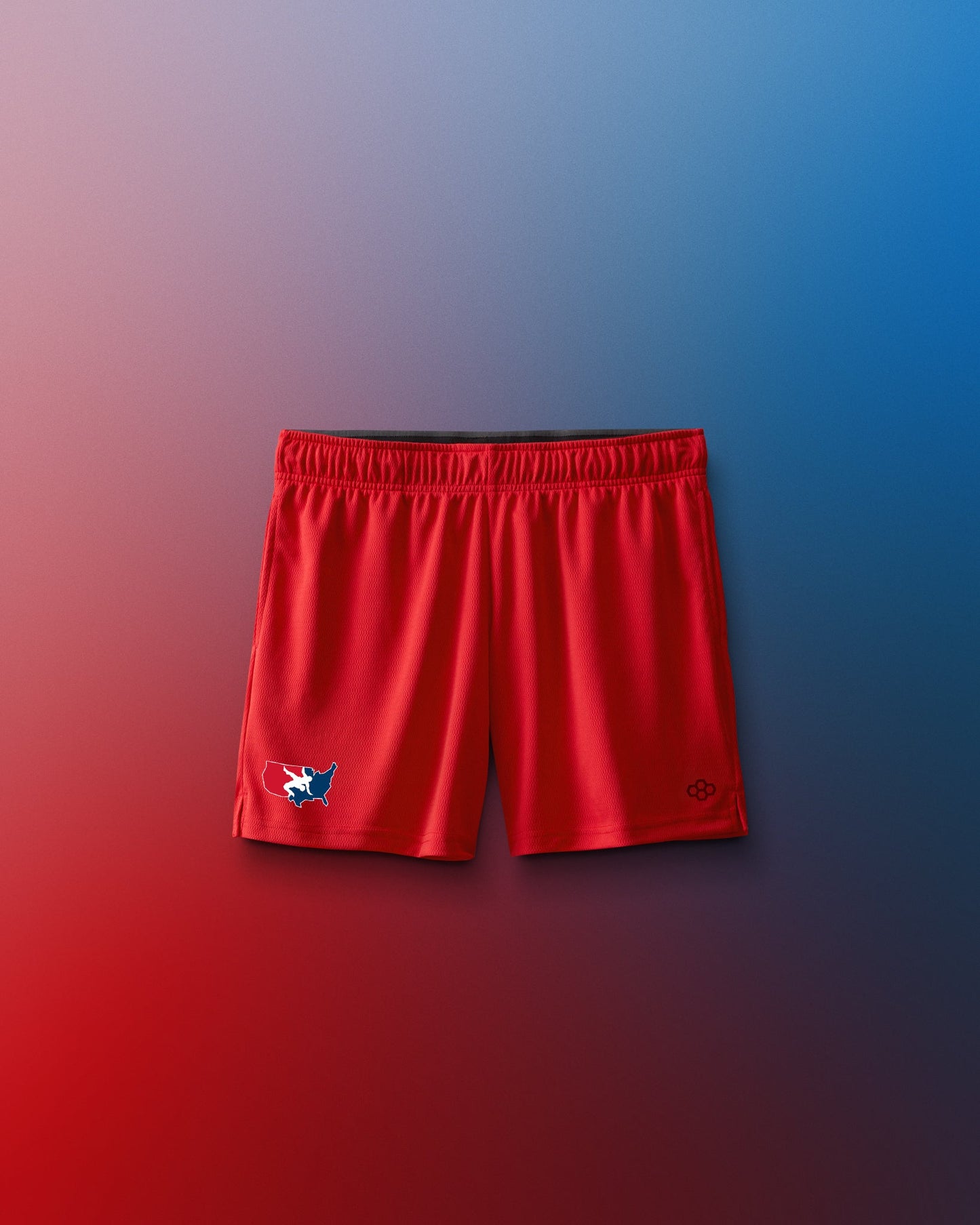 RUDIS USA Wrestling 6" Youth Mesh Shorts - Official Gear