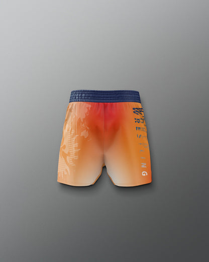 RUDIS UWW Gradient Boy's Elite Shorts - Wrestling Shorts