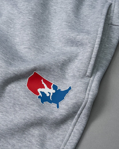 RUDIS USA Wrestling Tech Fleece Jogger - Men's Performance Gear