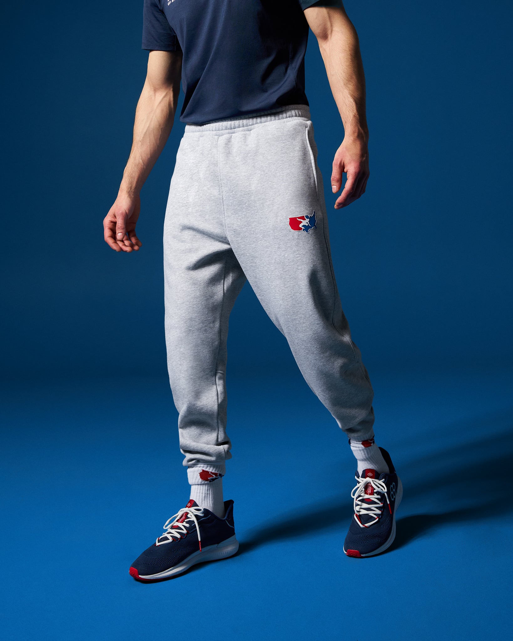 RUDIS USA Wrestling Tech Fleece Jogger - Men's Performance Gear
