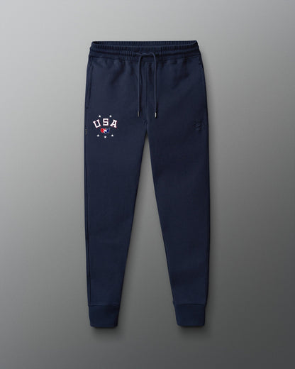 RUDIS USA Wrestling Retro Titan Heavyweight Jogger for Men