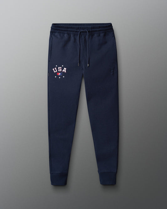 RUDIS USA Wrestling Retro Titan Heavyweight Jogger for Men