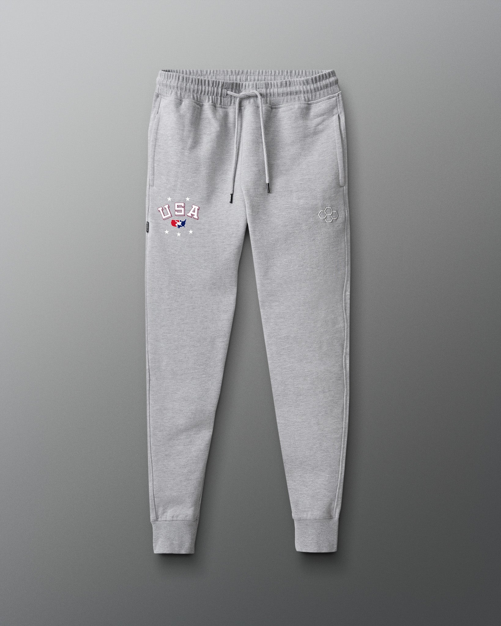 RUDIS USA Wrestling Retro Titan Heavyweight Jogger for Men