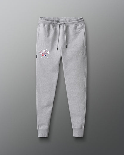 RUDIS USA Wrestling Retro Titan Heavyweight Jogger for Men