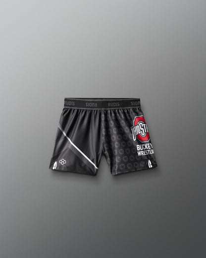 RUDIS Ohio State Girl's Sublimated Shorts - OSU Wrestling