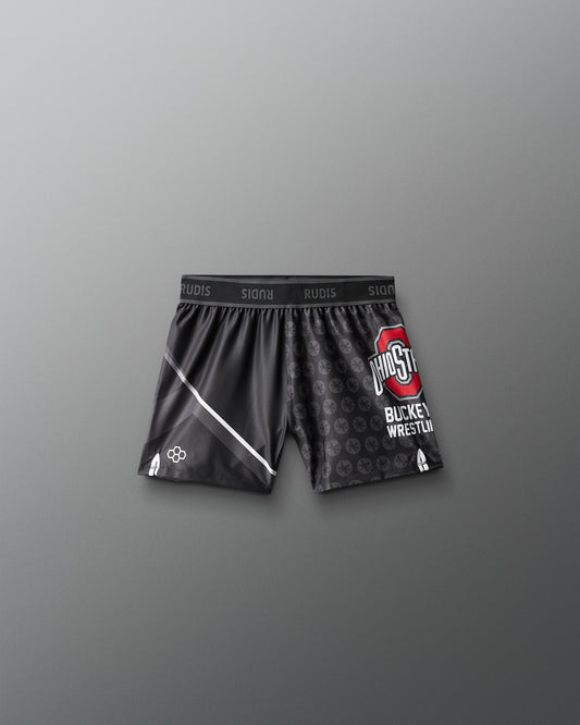 RUDIS Ohio State Girl's Sublimated Shorts - OSU Wrestling