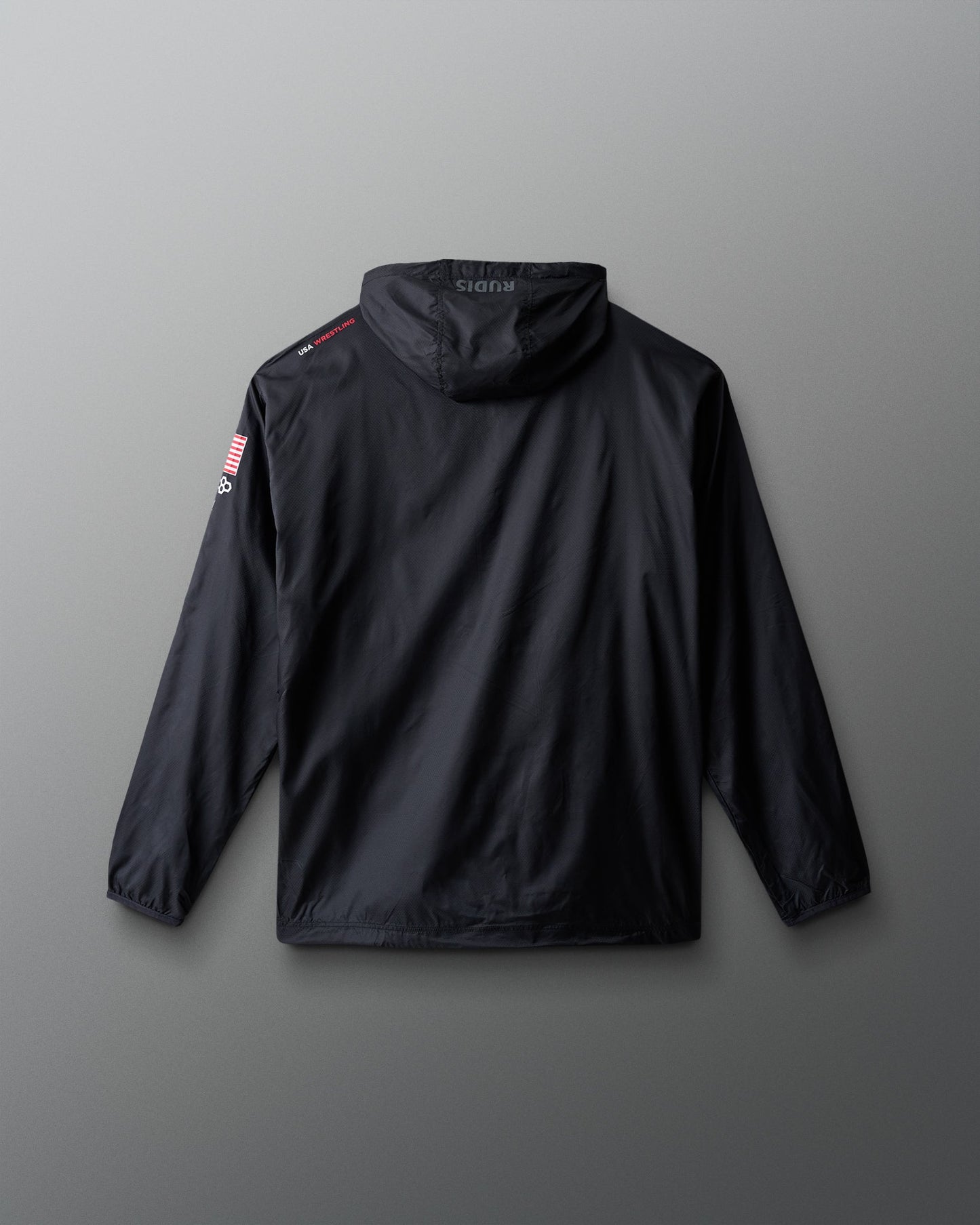 RUDIS USA Wrestling Motion Windbreaker - Black