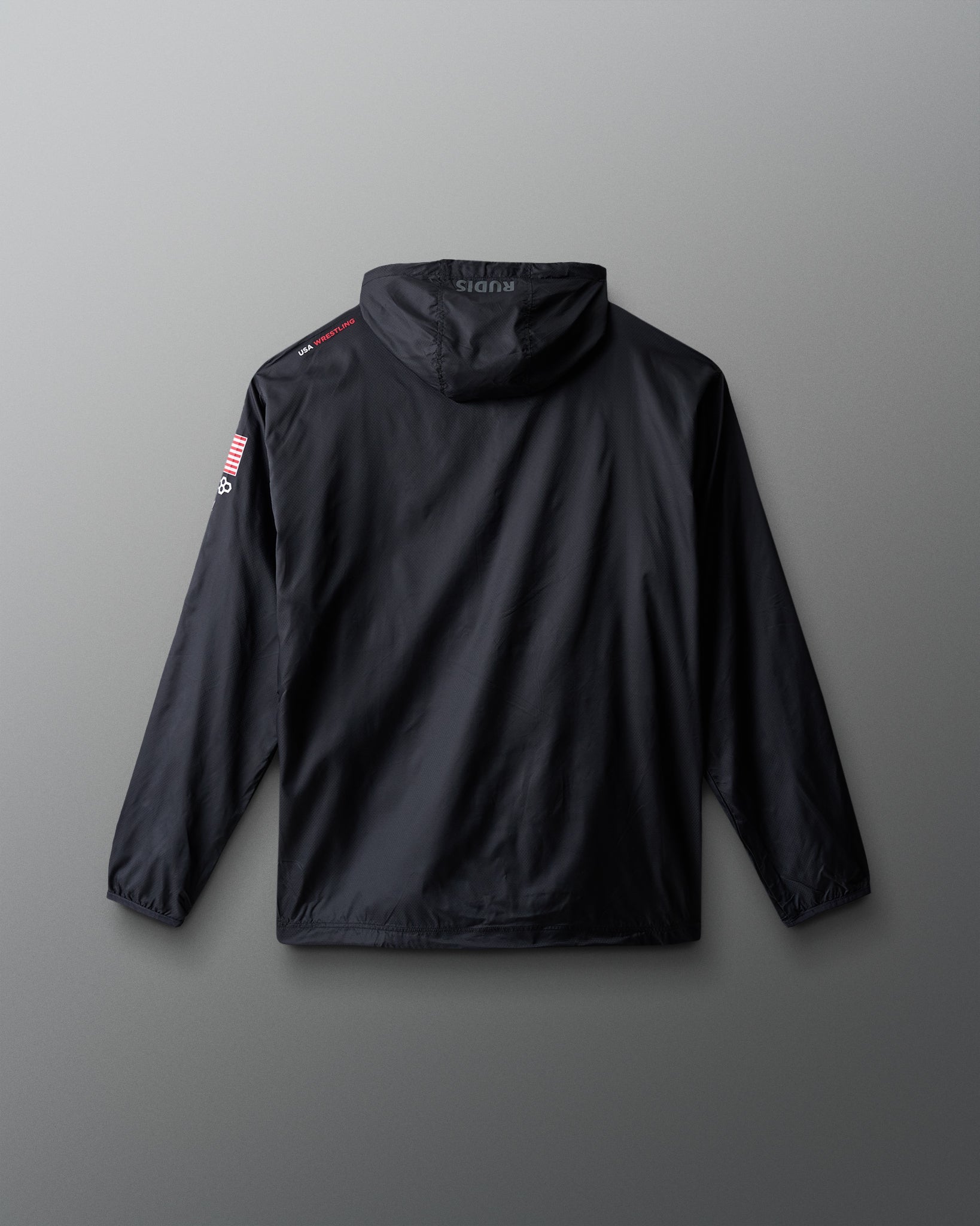 RUDIS USA Wrestling Motion Windbreaker - Black