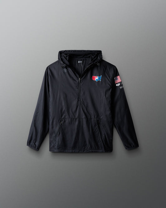 RUDIS USA Wrestling Motion Youth Windbreaker - Black