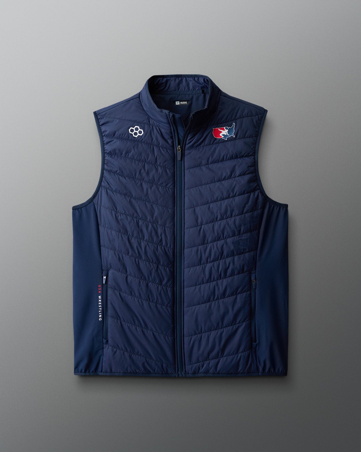RUDIS USA Wrestling Insulated Puffer Vest