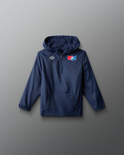 RUDIS USA Wrestling Youth Motion Windbreaker - Navy