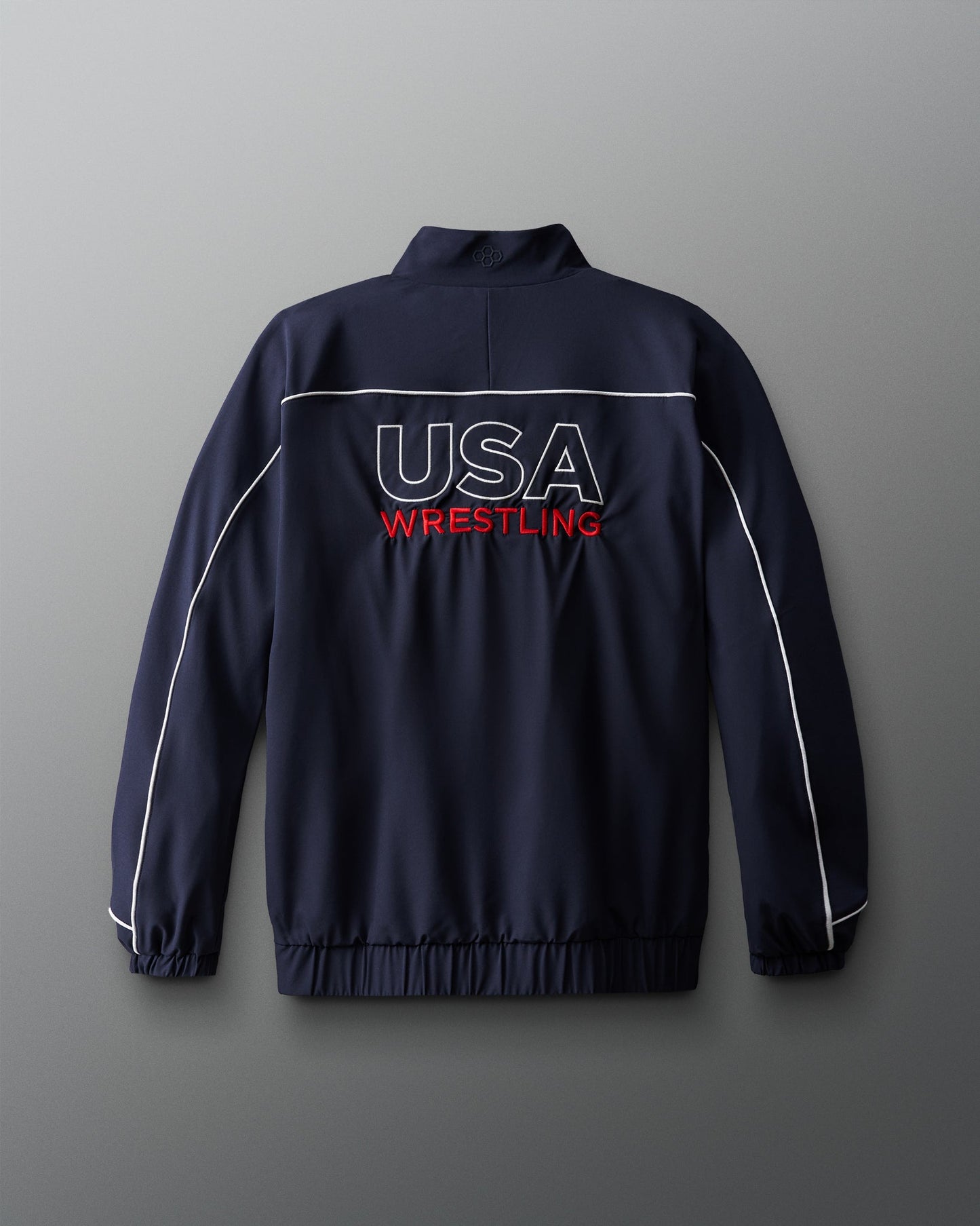 RUDIS USA Wrestling Logo 1/4 Zip Windbreaker for Men