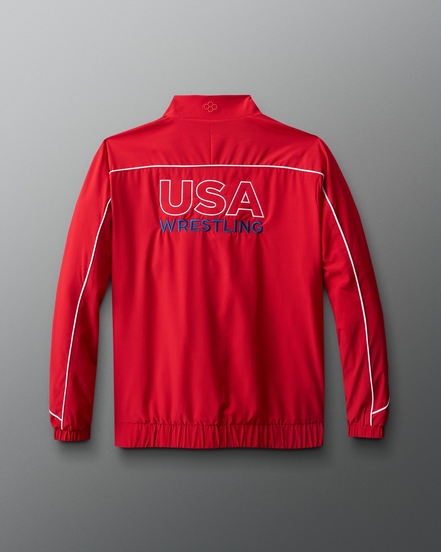 RUDIS USA Wrestling Logo 1/4 Zip Windbreaker for Men