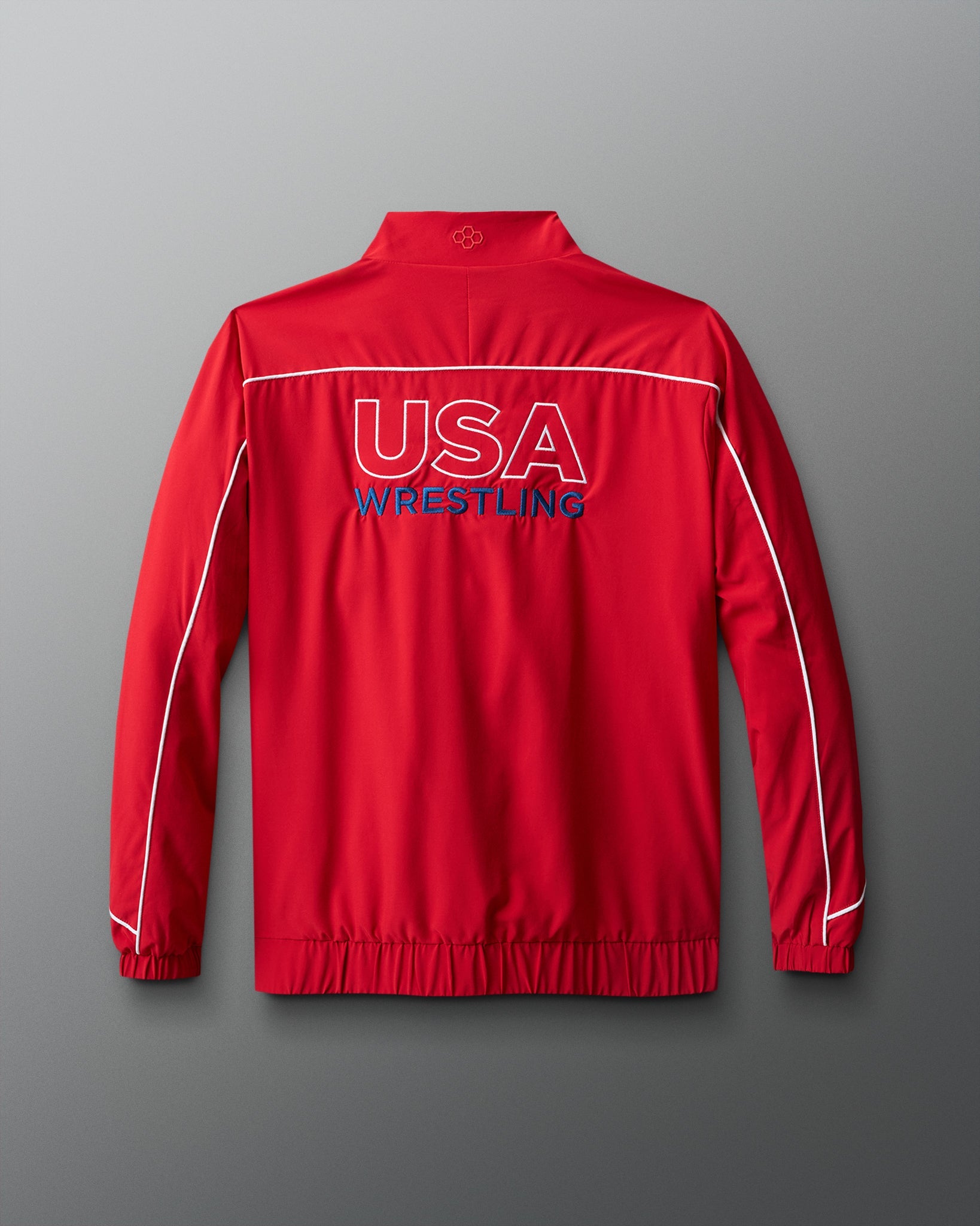 RUDIS USA Wrestling Logo 1/4 Zip Windbreaker for Men