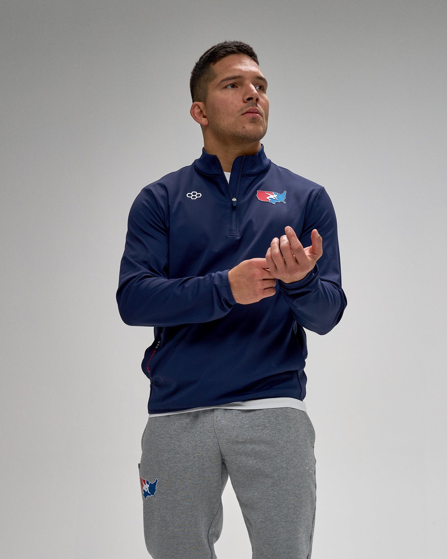 RUDIS USA Wrestling Victory 1/4 Zip Jacket