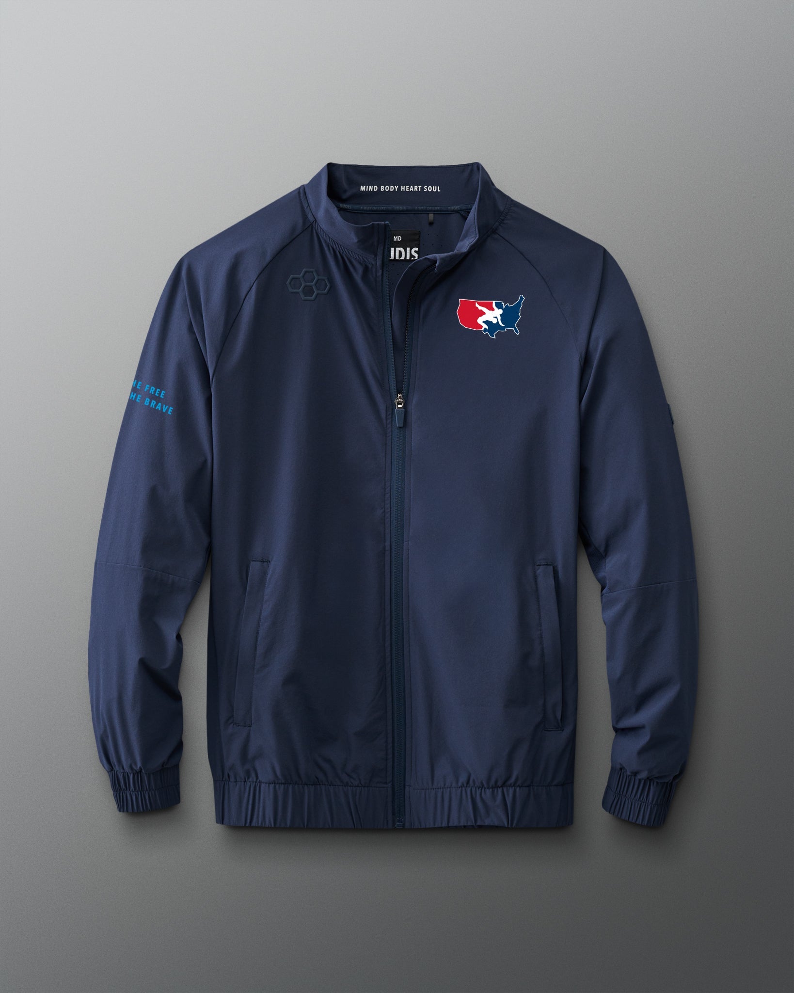RUDIS USA Wrestling Performance Uniform Jacket - Men's Style