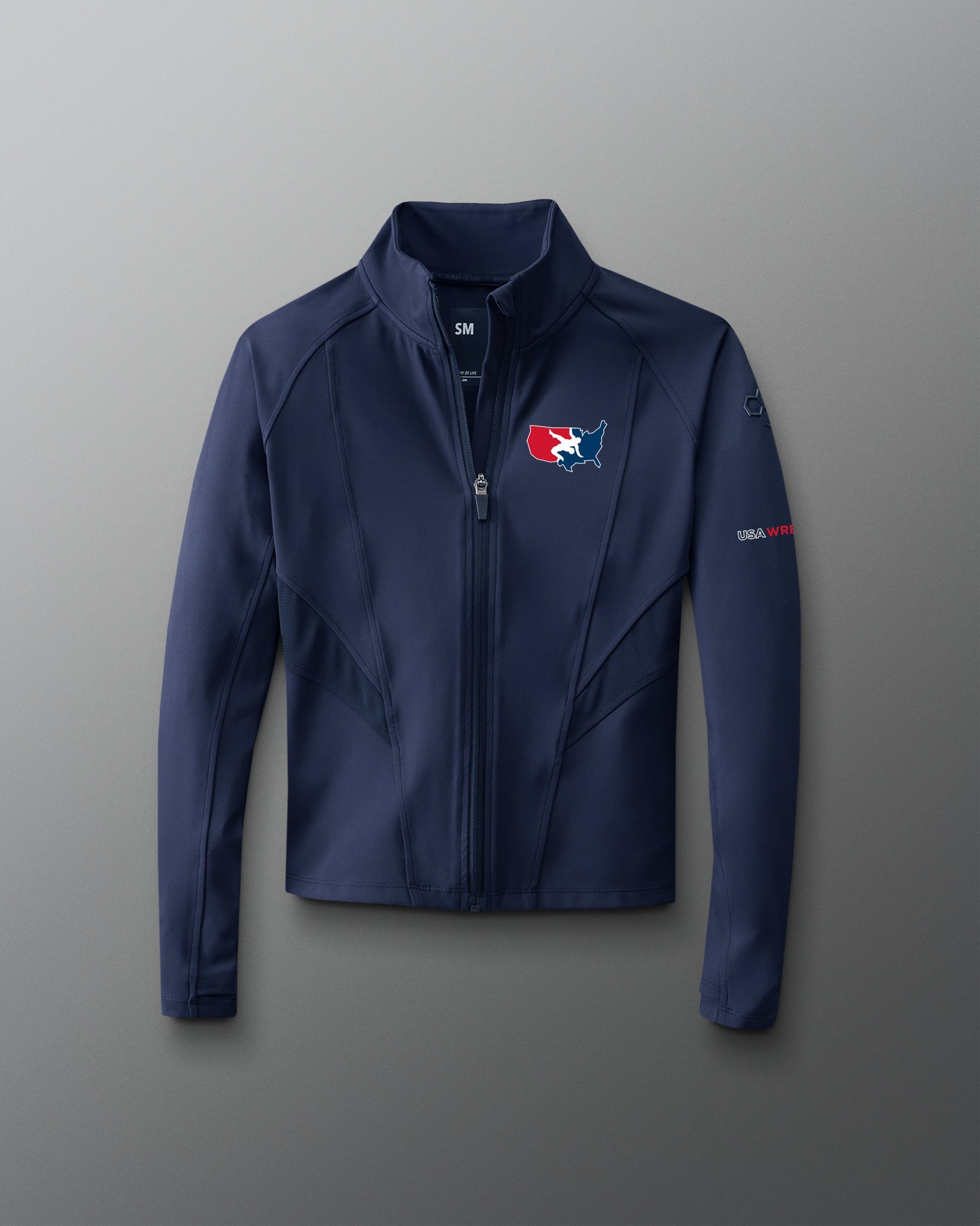RUDIS USA Wrestling Logo Women's Contour Full Zip Jacket - Shop Now