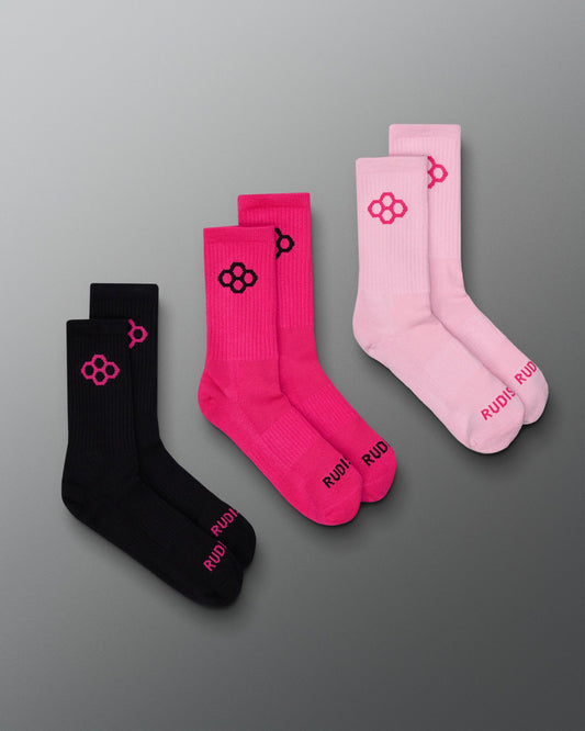 RUDIS RUDIS Cushion Crew Socks (3 Pair)