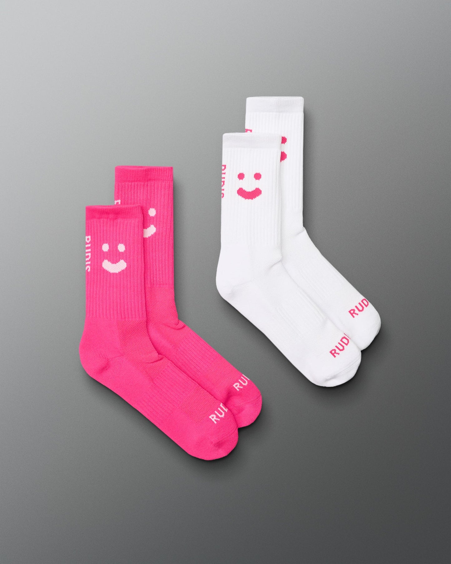 RUDIS Sarah Hildebrandt Smile Socks – High-Performance Crew