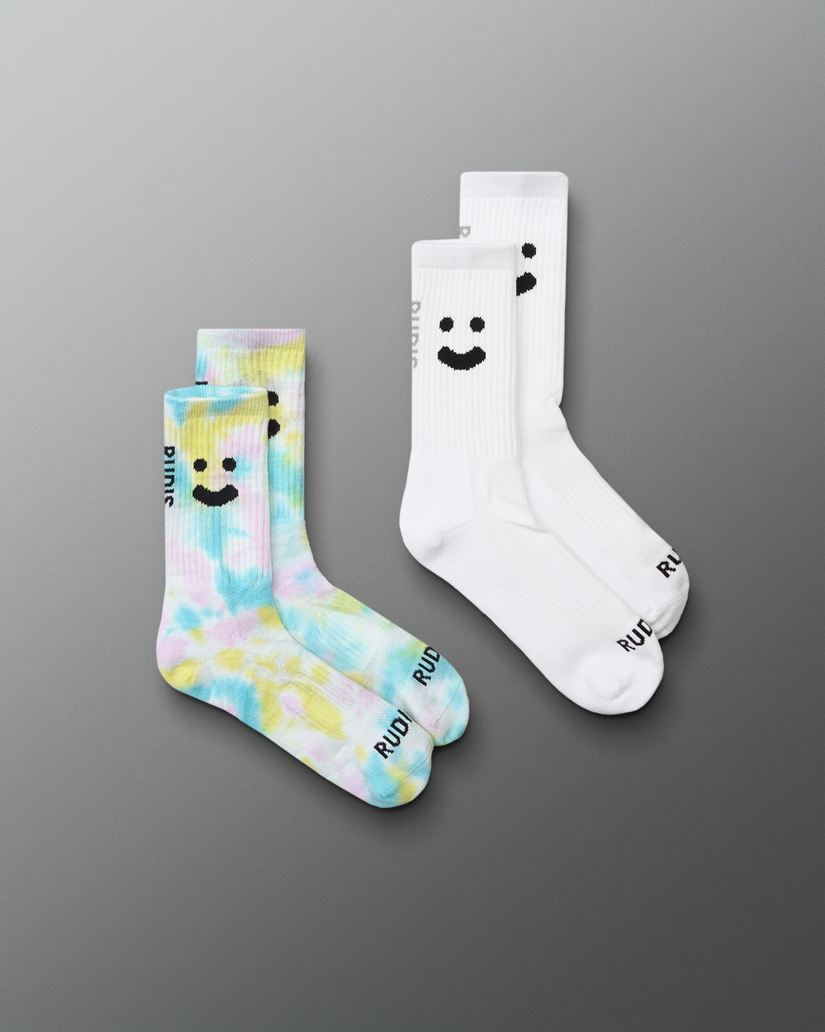 RUDIS Sarah Hildebrandt Smile Socks – High-Performance Crew