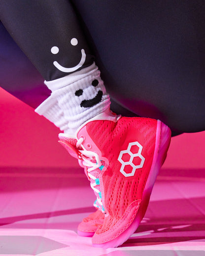 RUDIS Sarah Hildebrandt Smile Socks – High-Performance Crew