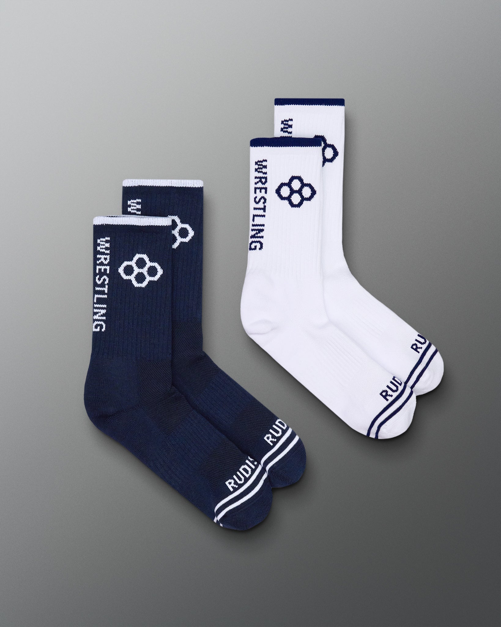 RUDIS RUDIS Cushion Crew Socks (2 Pair)