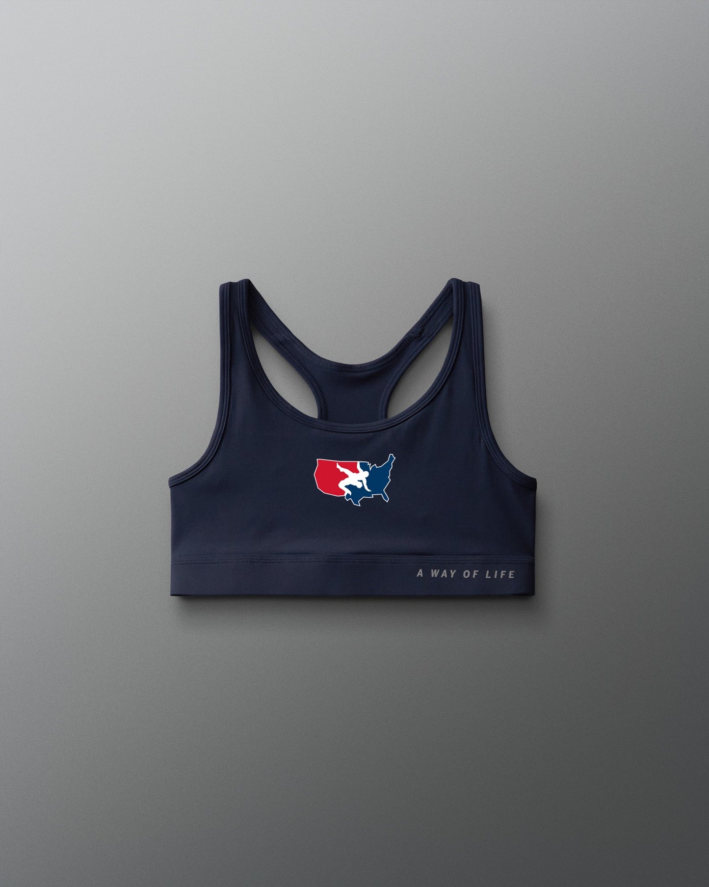 RUDIS USA Wrestling Women's Sports Bra - Officially Licensed Gear