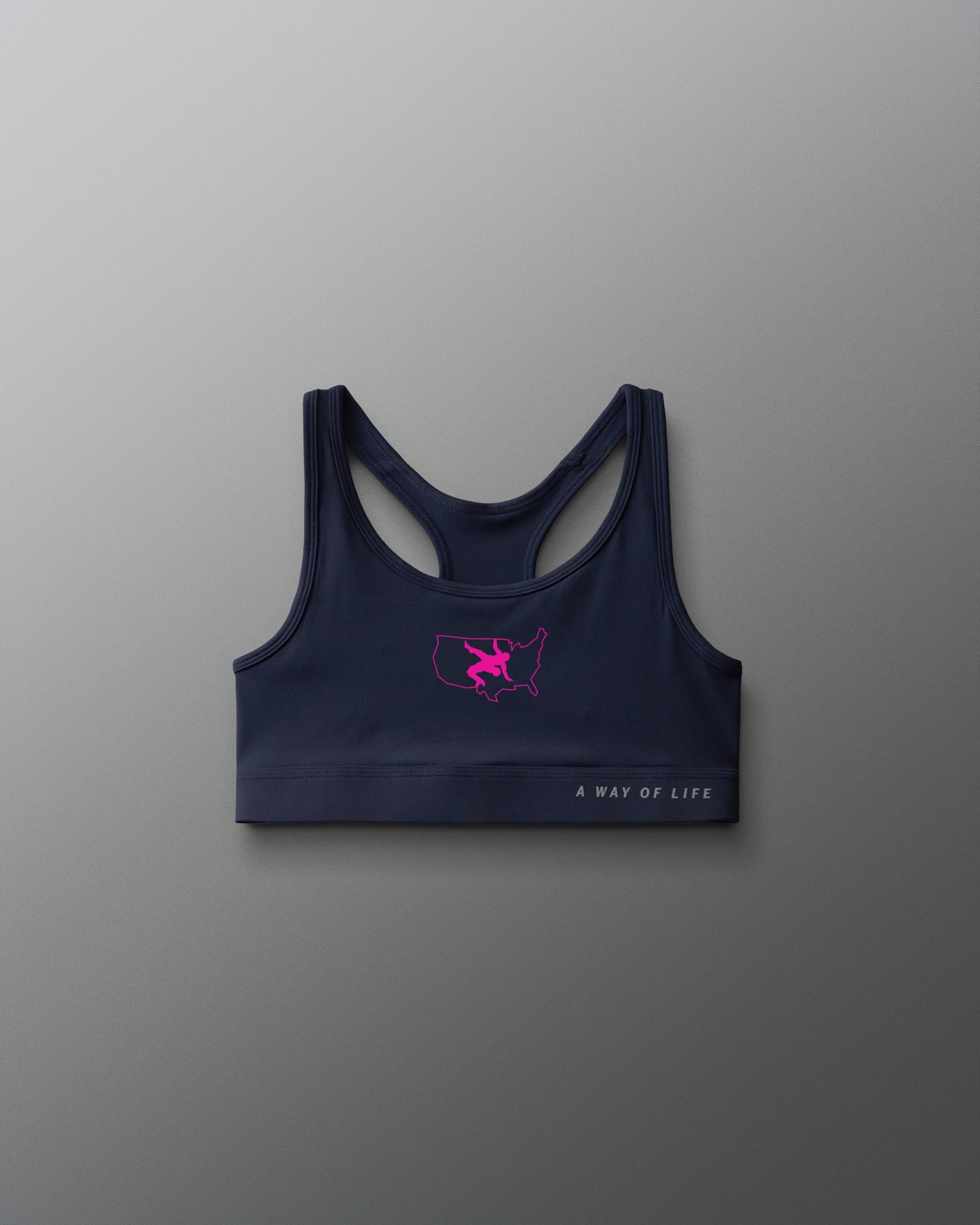 RUDIS USA Wrestling Women's Sports Bra - Officially Licensed Gear